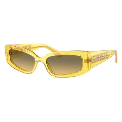 Dolce&Gabbana Woman Sunglass DG4445 - Frame color: Transparent Yellow, Lens color: Yellow Gradi