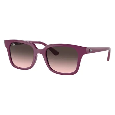 Ray-Ban Unisex Sunglass RB9071S Kids - Frame color: Cherry, Lens color: Pink Grey