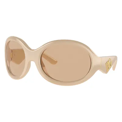 Dolce&Gabbana Woman Sunglass DG6201 - Frame color: Nude, Lens color: Light Brown