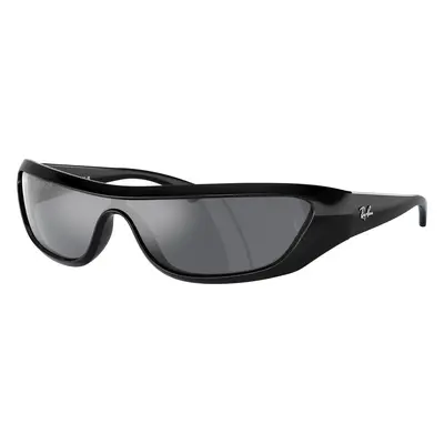 Ray-Ban Unisex Sunglass RB4431 Xan Bio-Based - Frame color: Black, Lens color: Dark Grey