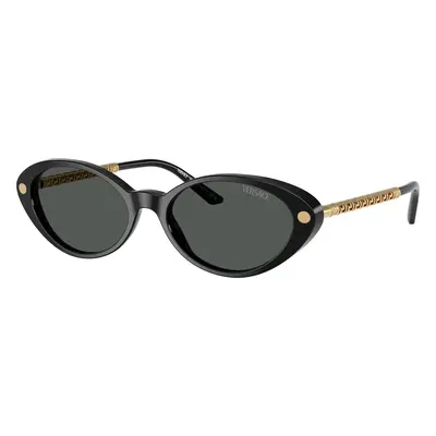 Versace Woman Sunglass VE4469 - Frame color: Black, Lens color: Dark Grey