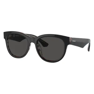 Burberry Woman Sunglass BE4432U - Frame color: Top Black On Vintage Check, Lens color: Dark Gre