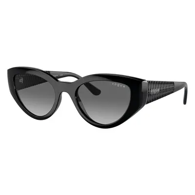 Vogue Eyewear Woman Sunglass VO5566S - Frame color: Black, Lens color: Gradient Grey