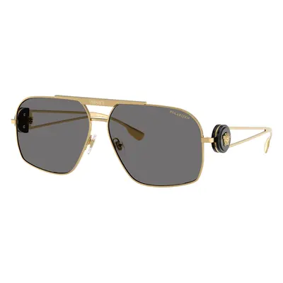 Versace Man Sunglass VE2269 - Frame color: Black, Lens color: Dark Grey Polarized