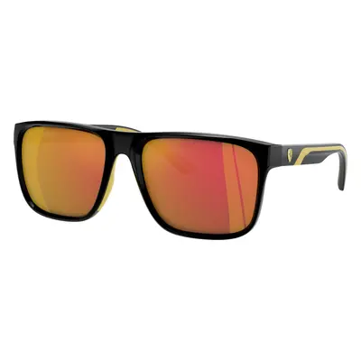 Scuderia Ferrari Man Sunglass FZ6002U - Frame color: Black, Lens color: Mirror Gold Red