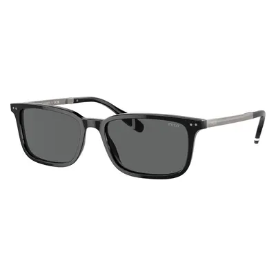 Polo Ralph Lauren Man Sunglass PH4212 - Frame color: Shiny Black, Lens color: Dark Grey