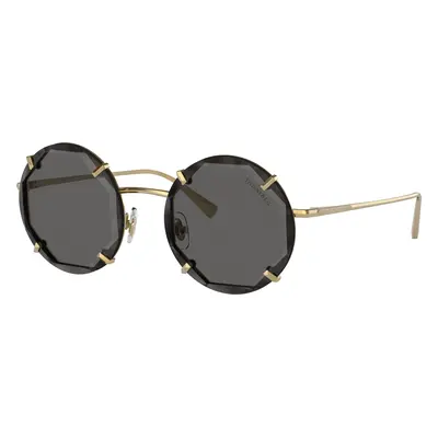 Tiffany & Co. Woman Sunglass TF3091 - Frame color: Gold, Lens color: Dark Grey