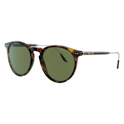 Ralph Lauren Man Sunglass RL8181P - Frame color: Shiny Antique Havana, Lens color: Green