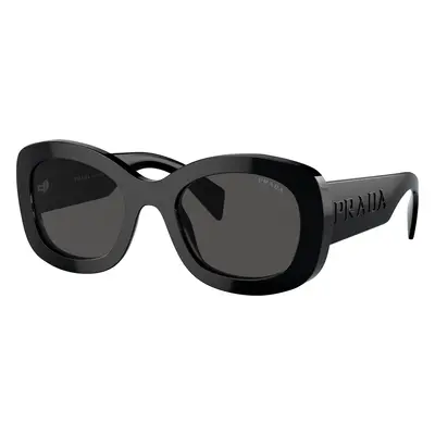 Prada Woman Sunglass PR A13S - Frame color: Black, Lens color: Dark Grey