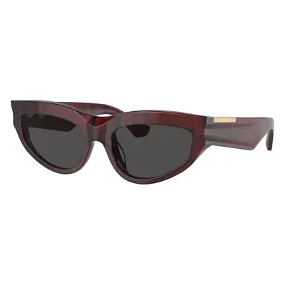 Burberry Woman Sunglass BE4425U - Frame color: Check Red, Lens color: Dark Grey