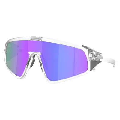 Oakley Unisex Sunglass OO9404 Latch™ Panel - Frame color: Matte Clear, Lens color: Prizm Violet