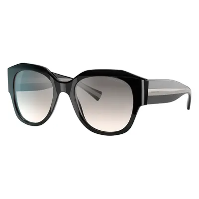 Giorgio Armani Woman Sunglass AR8140 - Frame color: Black, Lens color: Gradient Brown Mirror Si