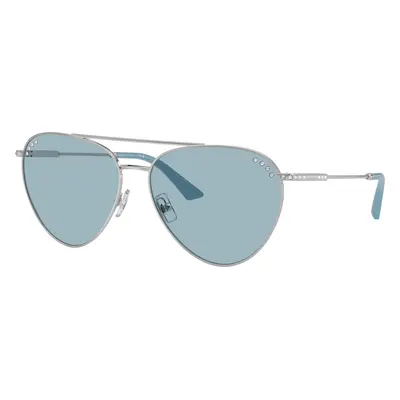 Jimmy Choo Woman Sunglass JC4002B - Frame color: Silver, Lens color: Blue