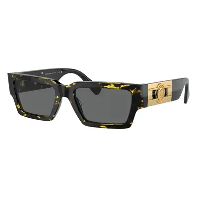 Versace Unisex Sunglass VE4459 - Frame color: Havana, Lens color: Dark Grey