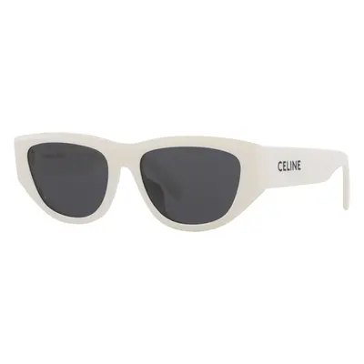 Celine Woman Sunglass Monochroms Cl40278U - Frame color: Ivory, Lens color: Grey