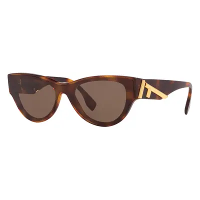 Fendi Woman Sunglass Fendi First Fe40135I - Frame color: Tortoise Blonde, Lens color: Brown