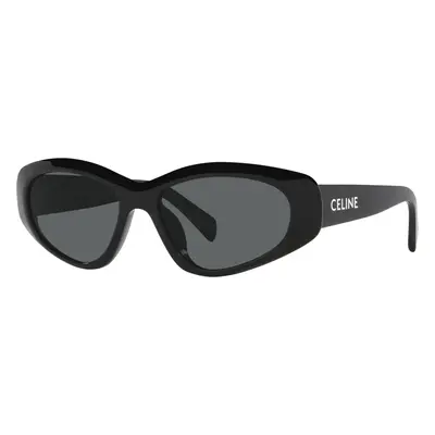 Celine Man Sunglass Monochroms Cl40279U - Frame color: Black Shiny, Lens color: Grey