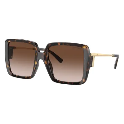 Tiffany & Co. Woman Sunglass TF4212U - Frame color: Havana, Lens color: Brown Gradient