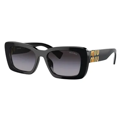 Miu Miu Woman Sunglass MU 07YS - Frame color: Black, Lens color: Gradient Grey