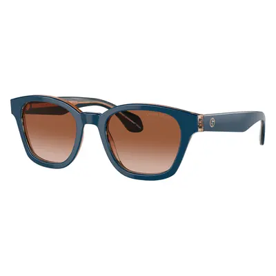 Giorgio Armani Man Sunglass AR8207 - Frame color: Top Blue/Transparent Brown, Lens color: Gradi