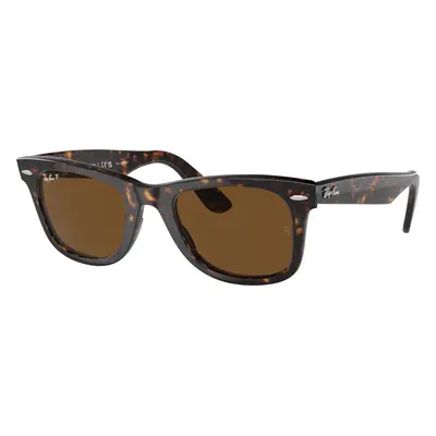 Ray-Ban Unisex Sunglass RB2140 Original Wayfarer Classic - Frame color: Tortoise, Lens color: B