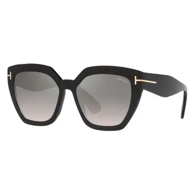 Tom Ford Woman Sunglass FT0939 - Frame color: Black Shiny, Lens color: Grey Gradient