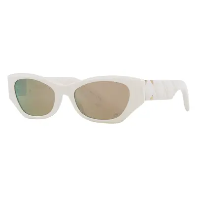 DIOR Woman Sunglass Lady 95.22 B1I Cd40147I - Frame color: Ivory, Lens color: Brown