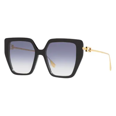 Fendi Woman Sunglass FE40012U - Frame color: Black, Lens color: Grey