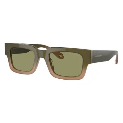 Giorgio Armani Man Sunglass AR8184U - Frame color: Gradient Green/Brown, Lens color: Green