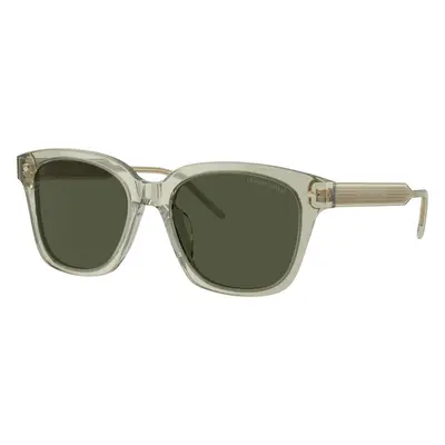 Giorgio Armani Woman Sunglass AR8210U - Frame color: Transparent Green, Lens color: Green