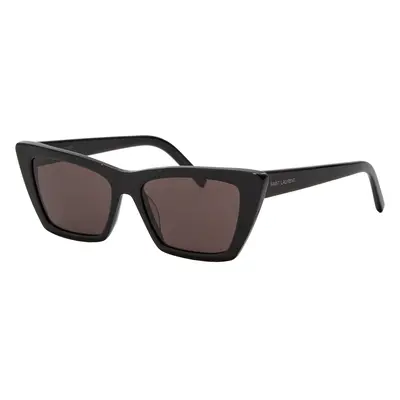 Saint Laurent Woman Sunglass SL 276 Mica - Frame color: Black Shiny, Lens color: Grey