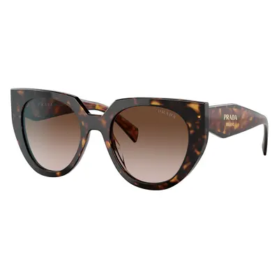 Prada Woman Sunglass PR 14WS - Frame color: Tortoise, Lens color: Brown Gradient