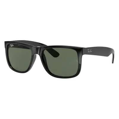 Ray-Ban Man Sunglass RB4165 Justin Classic - Frame color: Black, Lens color: Dark Green