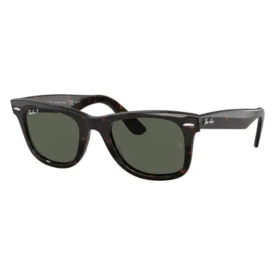 Ray-Ban Unisex Sunglass RB2140 Original Wayfarer Classic - Frame color: Tortoise, Lens color: G