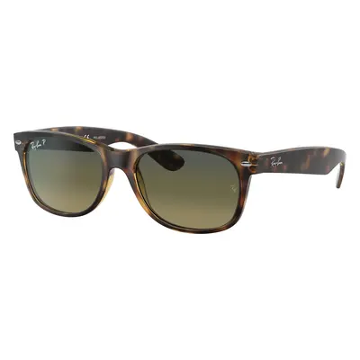 Ray-Ban Unisex Sunglass RB2132 New Wayfarer Classic - Frame color: Havana, Lens color: Blue/Gre