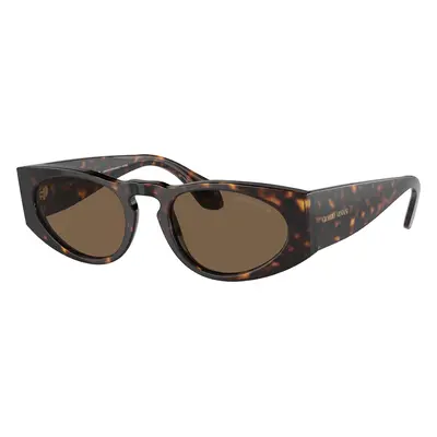 Giorgio Armani Man Sunglass AR8216 - Frame color: Havana, Lens color: Dark Brown