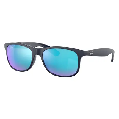 Ray-Ban Man Sunglass RB4202 Andy - Frame color: Blue, Lens color: Blue Mirror