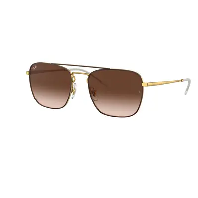 Ray-Ban Man Sunglass RB3588 - Frame color: Brown On Gold, Lens color: Brown Gradient Dark Brown