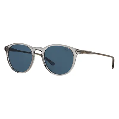 Polo Ralph Lauren Man Sunglass PH4110 - Frame color: Transparent Grey, Lens color: Dark Blue