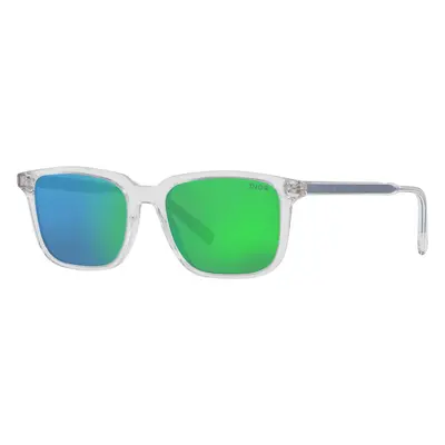 DIOR Man Sunglass Indior S1I - Frame color: Grey Crystal, Lens color: Blue