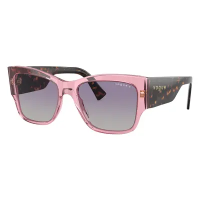 Vogue Eyewear Woman Sunglass VO5462S - Frame color: Transparent Pink, Lens color: Polar Grey Gr