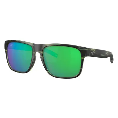 Costa Man Sunglass 6S9013 Spearo XL - Frame color: Matte Reef, Lens color: Green Mirror