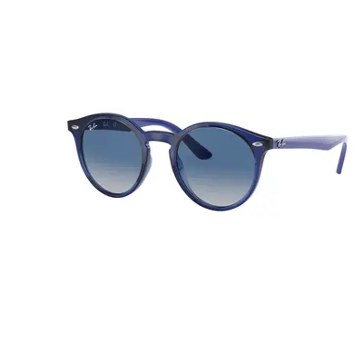 Ray-Ban Unisex Sunglass RB9064S Kids - Frame color: Transparent Blue, Lens color: Light Grey Gr