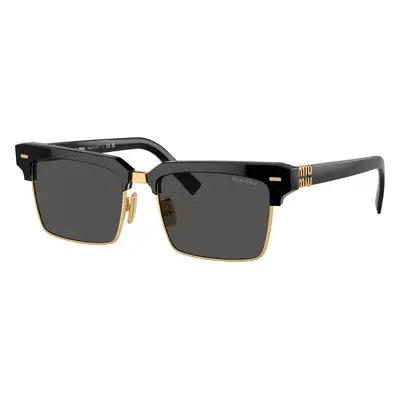 Miu Miu Woman Sunglass MU 10ZS - Frame color: Black, Lens color: Dark Grey