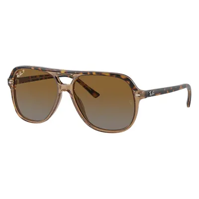 Ray-Ban Unisex Sunglass RB9096S Bill Kids - Frame color: Havana On Transparent Brown, Lens colo