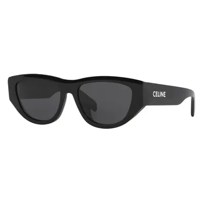 Celine Woman Sunglass Monochroms Cl40278U - Frame color: Black Shiny, Lens color: Grey