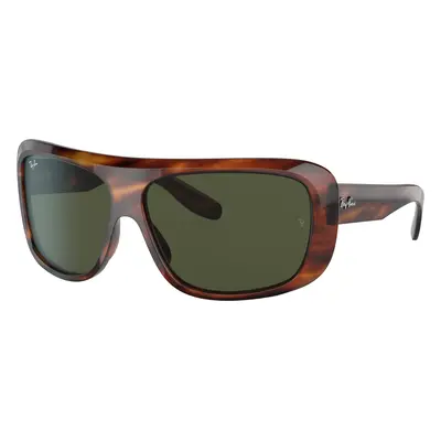 Ray-Ban Unisex Sunglass RB2196 Blair - Frame color: Striped Havana, Lens color: G-15 Green