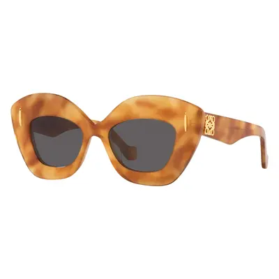 Loewe Woman Sunglass Anagram Lw40127I - Frame color: Tortoise, Lens color: Grey