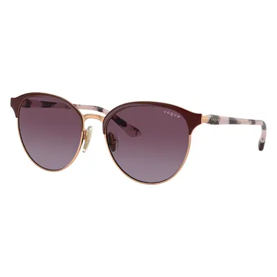 Vogue Eyewear Woman Sunglass VO4303S - Frame color: Top Bordeaux/Rose Gold, Lens color: Violet 