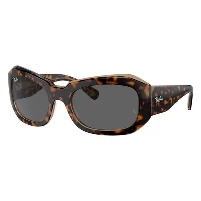 Ray-Ban Unisex Sunglass RB2212 Beate - Frame color: Havana On Transparent Brown, Lens color: Da